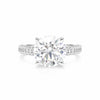 14K Lab Grown Diamond Round Solitaire Ring | IGI Certified