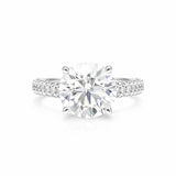 14K Lab Grown Diamond Round Solitaire Ring | IGI Certified