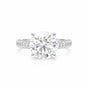 14K Lab Grown Diamond Round Solitaire Ring | IGI Certified