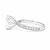 14K Lab Grown Diamond Round Solitaire Ring | IGI Certified