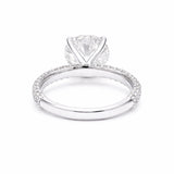 14K Lab Grown Diamond Round Solitaire Ring | IGI Certified