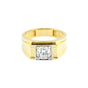 14K Gold Plain Band Ring | BIS Hallmarked