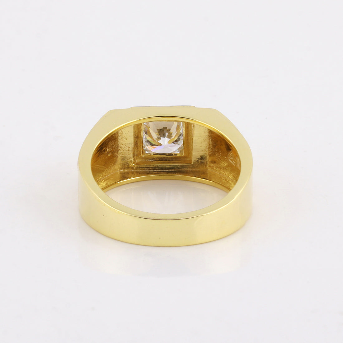14K Gold Plain Band Ring | BIS Hallmarked
