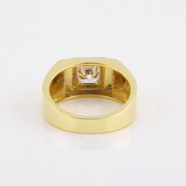 14K Gold Plain Band Ring | BIS Hallmarked