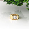 14K Gold Plain Band Ring | BIS Hallmarked