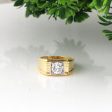 14K Gold Plain Band Ring | BIS Hallmarked
