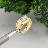 14K Gold Plain Band Ring | BIS Hallmarked