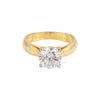 18K Solid Gold Plain Band Ring - Minimalist Stackable, BIS Hallmarked