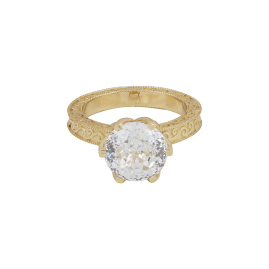 18K Gold Plain Band Ring | BIS Hallmarked