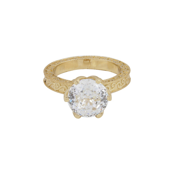 18K Gold Plain Band Ring | BIS Hallmarked