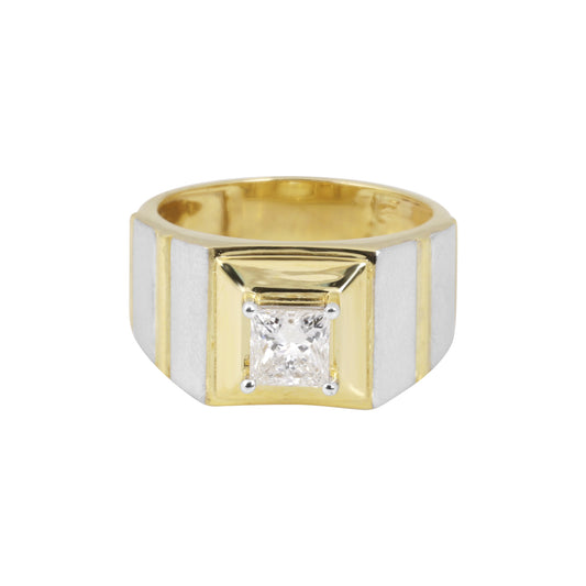 18K Gold Plain Band Ring | BIS Hallmarked