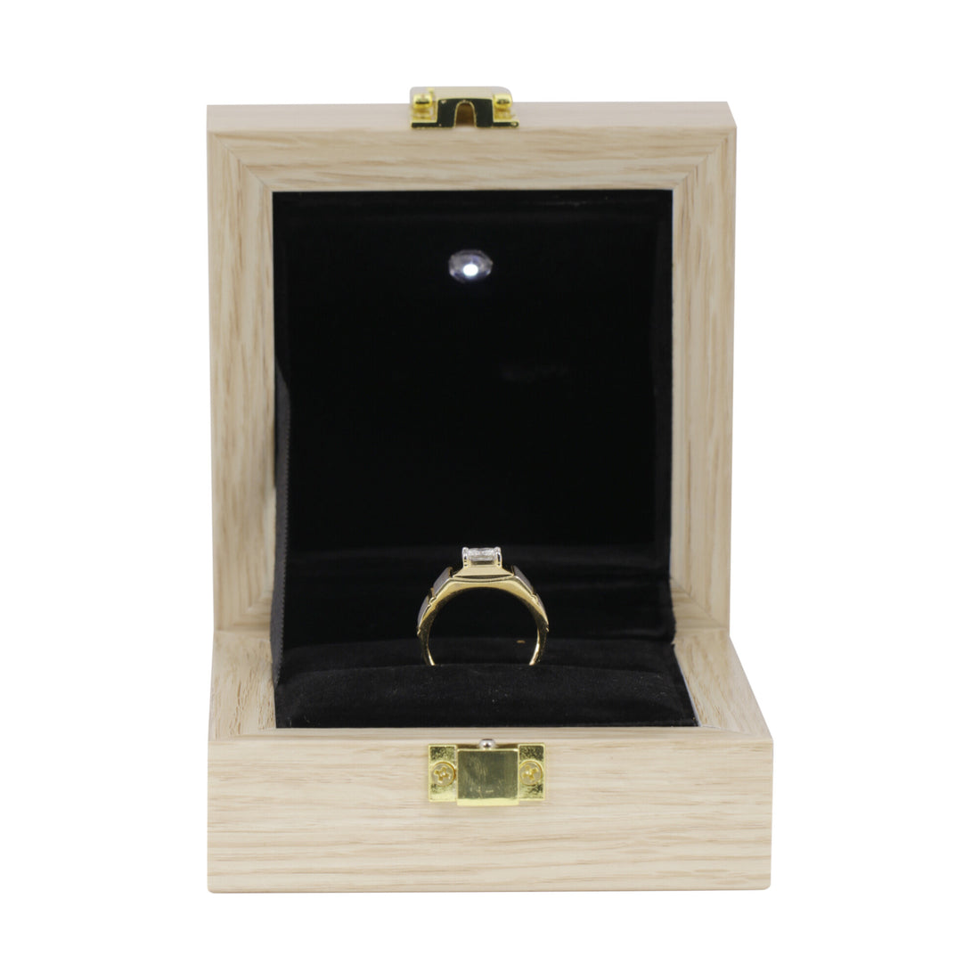 18K Gold Plain Band Ring | BIS Hallmarked