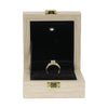 18K Gold Delicate Diamond Accent Pendant Necklace