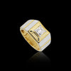 18K Gold Delicate Diamond Accent Pendant Necklace