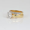 18K Lab Grown Diamond Round Halo Ring | IGI Certified