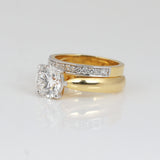18K Lab Grown Diamond Round Halo Ring | IGI Certified