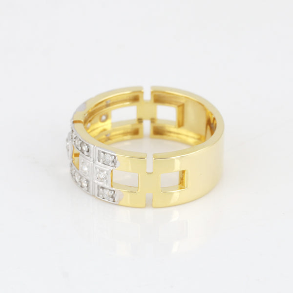 14K/18K Lab Grown Diamond Round Halo Ring (0.51 ct tw) - BIS Hallmarked Gold