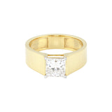 18K Gold Plain Band Ring | BIS Hallmarked