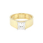 18K Gold Plain Band Ring | BIS Hallmarked