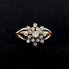 18K Lab Grown Diamond Oval Petite Halo Ring | IGI Certified