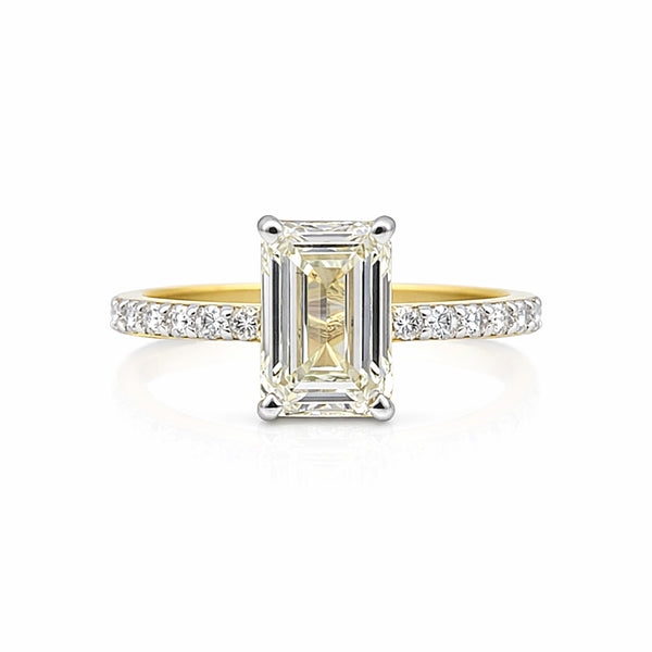 14K/18K Natural Ruby & Diamond Ring – Round Cut Pink Ruby