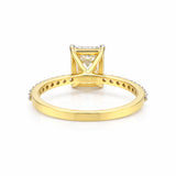 14K/18K Natural Ruby & Diamond Ring – Round Cut Pink Ruby