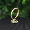 14K/18K Natural Ruby & Diamond Ring – Round Cut Pink Ruby