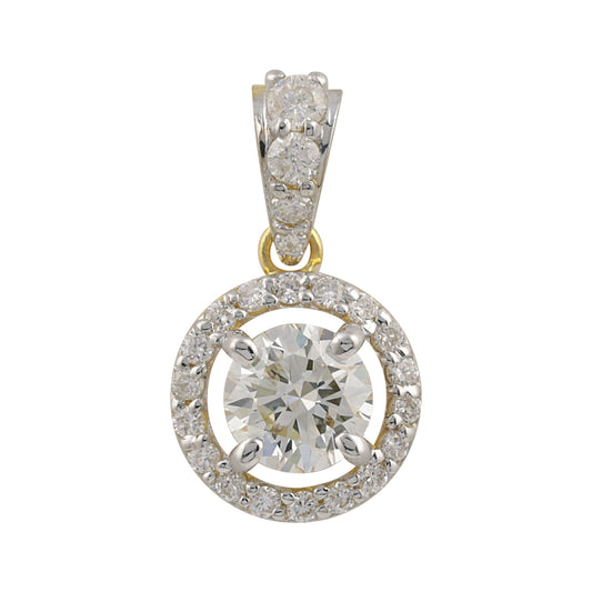 14K/18K Lab Grown Diamond Dainty Pendant Necklace