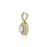 14K/18K Lab Grown Diamond Dainty Pendant Necklace