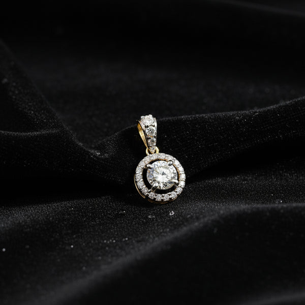 14K/18K Lab Grown Diamond Dainty Pendant Necklace