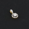 14K/18K Lab Grown Diamond Dainty Pendant Necklace