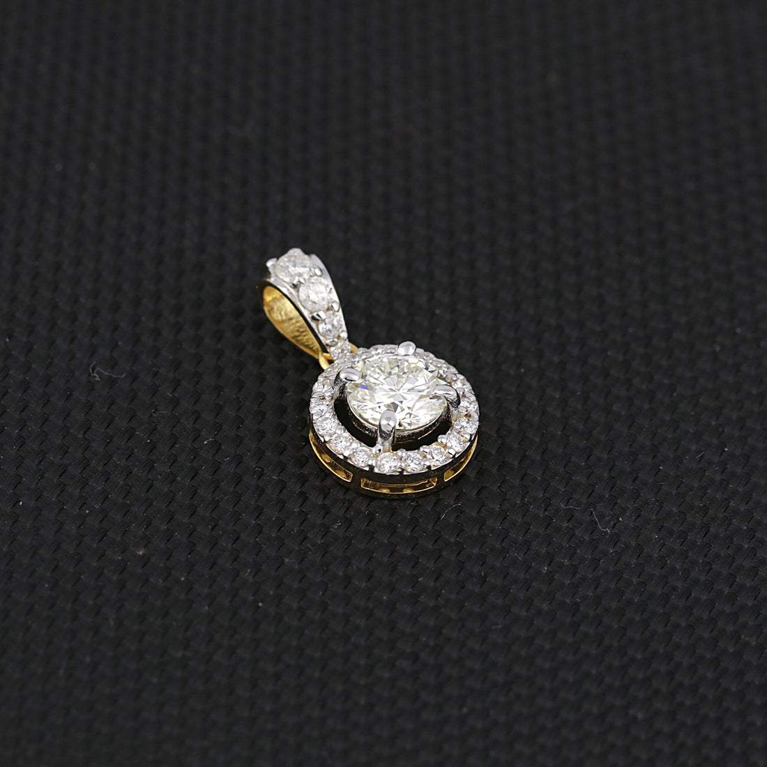 14K/18K Lab Grown Diamond Dainty Pendant Necklace