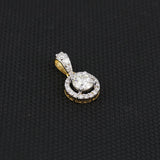 14K/18K Lab Grown Diamond Dainty Pendant Necklace