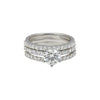 14K/18K Lab Grown Diamond Round Cut Ring for Women