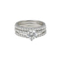 14K/18K Lab Grown Diamond Round Cut Ring for Women