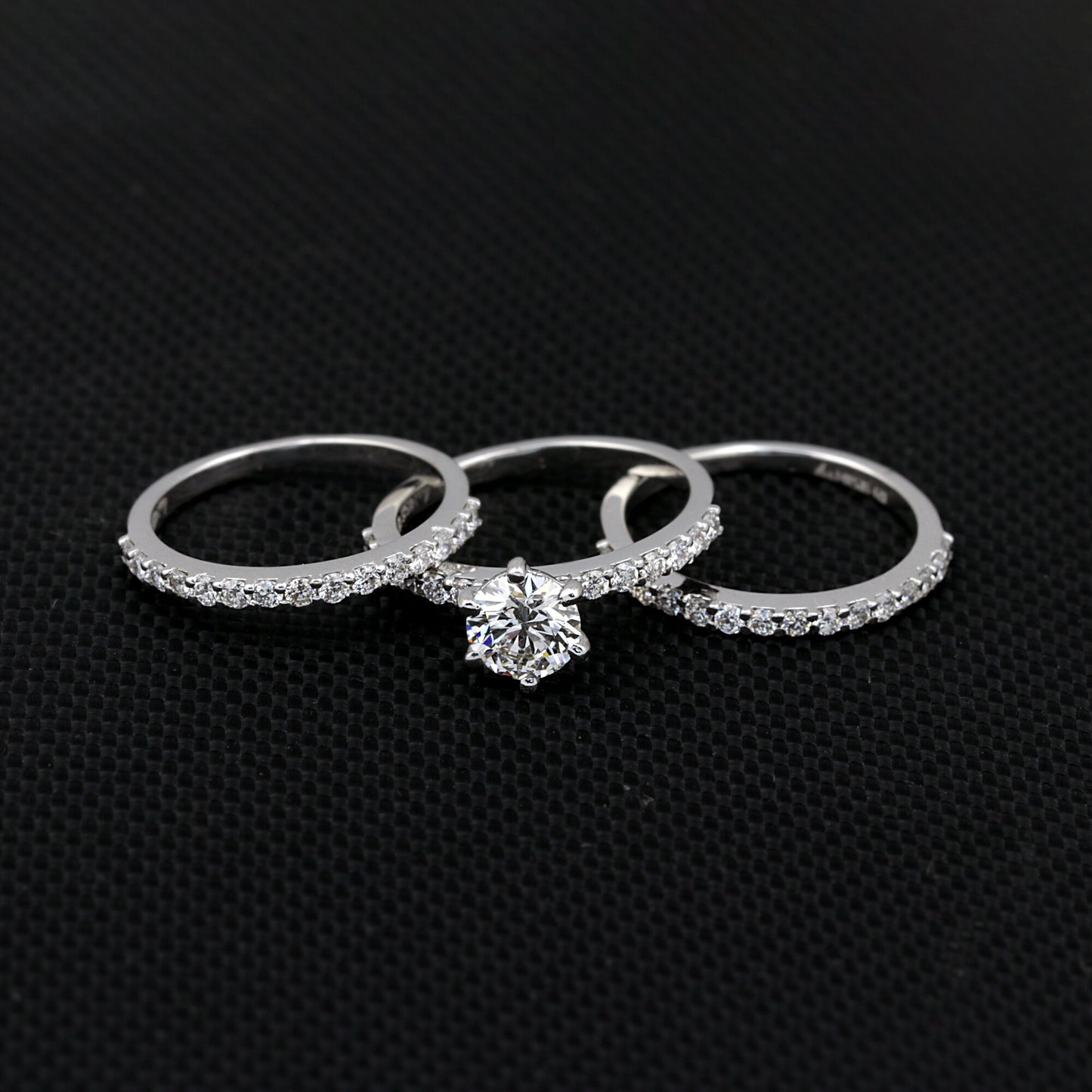 14K/18K Lab Grown Diamond Round Cut Ring for Women