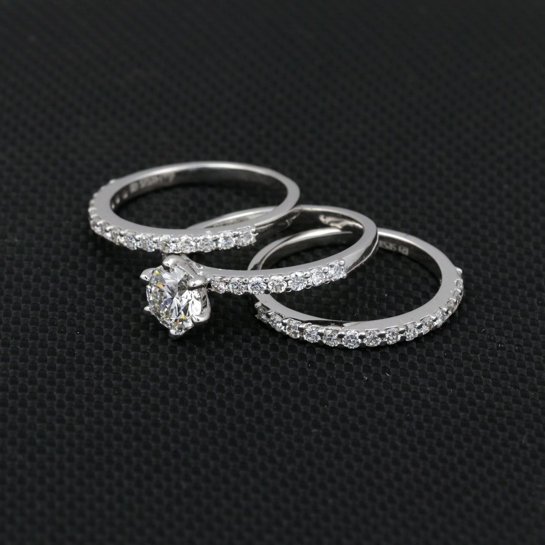 14K/18K Lab Grown Diamond Round Cut Ring for Women