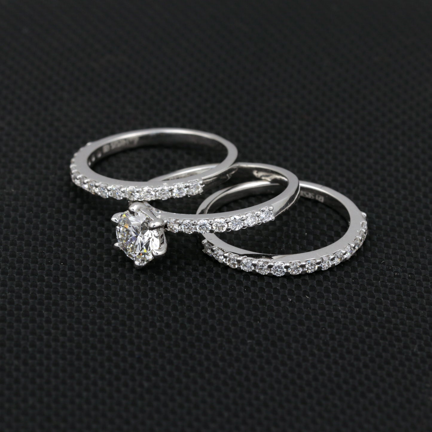 14K/18K Lab Grown Diamond Round Cut Ring for Women