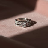 14K/18K Lab Grown Diamond Round Cut Ring for Women