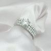 14K/18K Lab Grown Diamond Round Cut Ring for Women