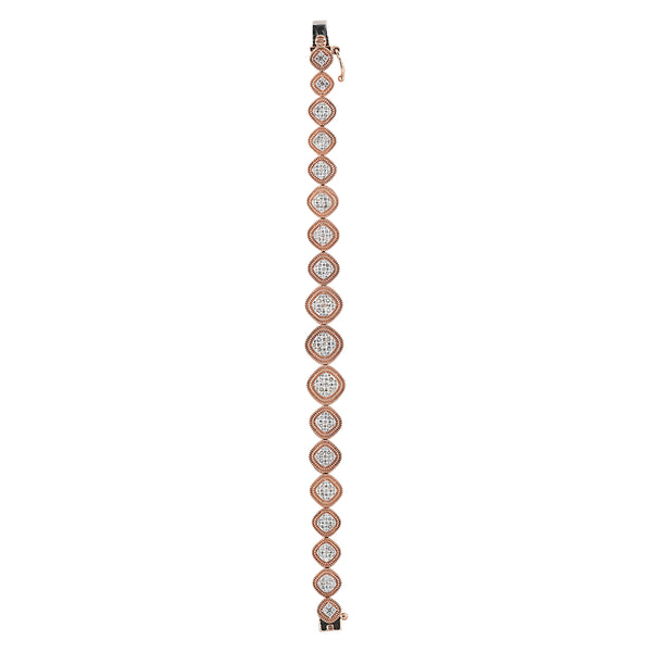 14K/18K Lab Grown Diamond Tennis Bracelet – Round Cut, 3ct, BIS Hallmark Gold