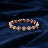14K/18K Lab Grown Diamond Tennis Bracelet – Round Cut, 3ct, BIS Hallmark Gold