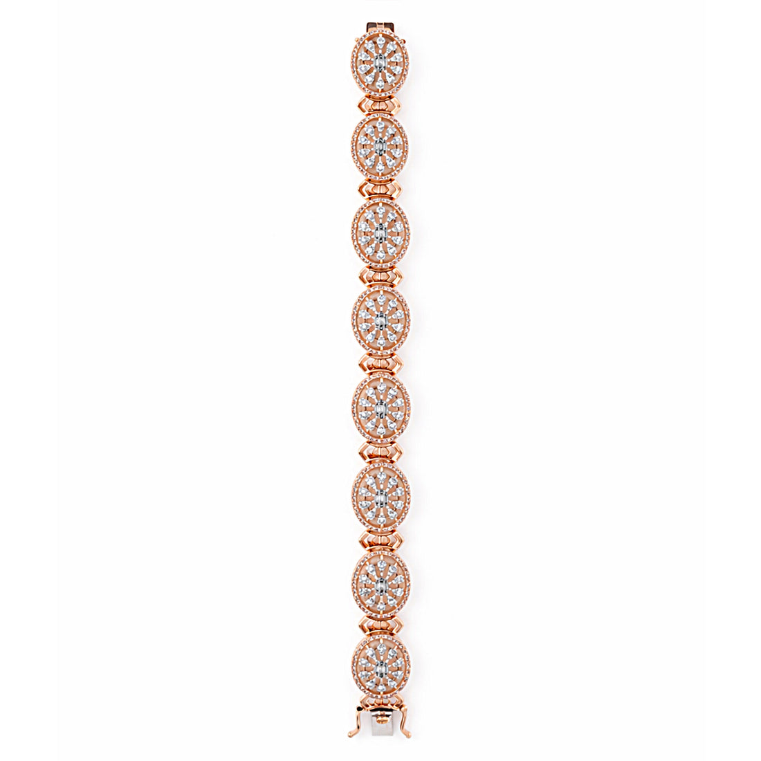 14K/18K Lab Grown Diamond Tennis Bracelet – Round Cut, 3.6ct, BIS Hallmark Gold