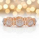 14K/18K Lab Grown Diamond Tennis Bracelet – Round Cut, 3.6ct, BIS Hallmark Gold