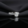 14K/18K Lab Grown Diamond Round Cut Ring for Women