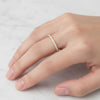 14K/18K Lab Grown Diamond Round Cut Ring for Women