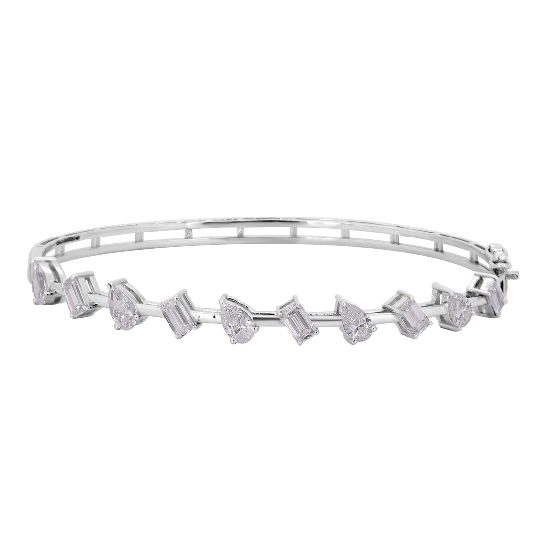 14K/18K Lab Grown Diamond Tennis Bracelet – Round Cut, 3.04ct, BIS Hallmark Gold
