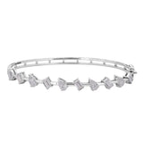 14K/18K Lab Grown Diamond Tennis Bracelet – Round Cut, 3.04ct, BIS Hallmark Gold