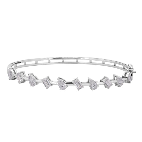 14K/18K Lab Grown Diamond Tennis Bracelet – Round Cut, 3.04ct, BIS Hallmark Gold