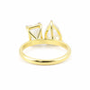 14K/18K Lab Grown Diamond Emerald Cut Ring for Women